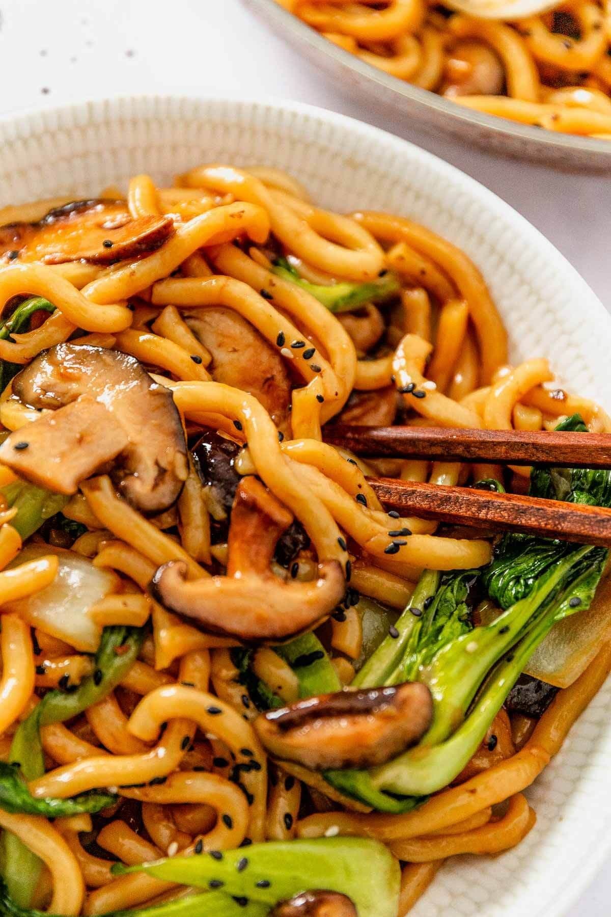 Vegetable Yakiudon